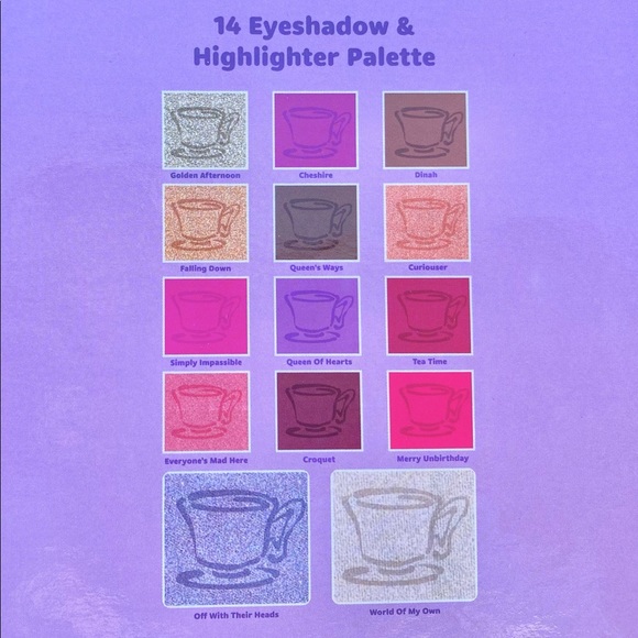 Alice in Wonderland☕️Beauty Set - Picture 6 of 14